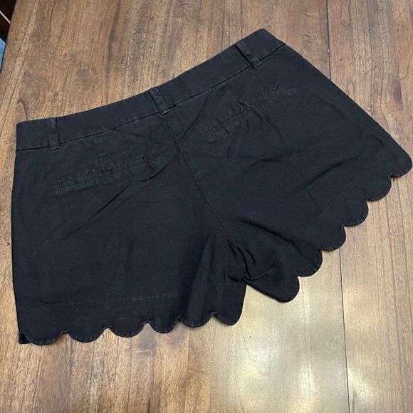 J. Crew Linen Scalloped Shorts - Picture 4 of 9